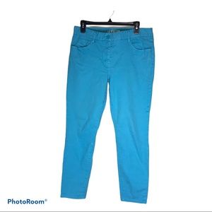 Trina‎ Turk Turquoise Jeans Size Medium?